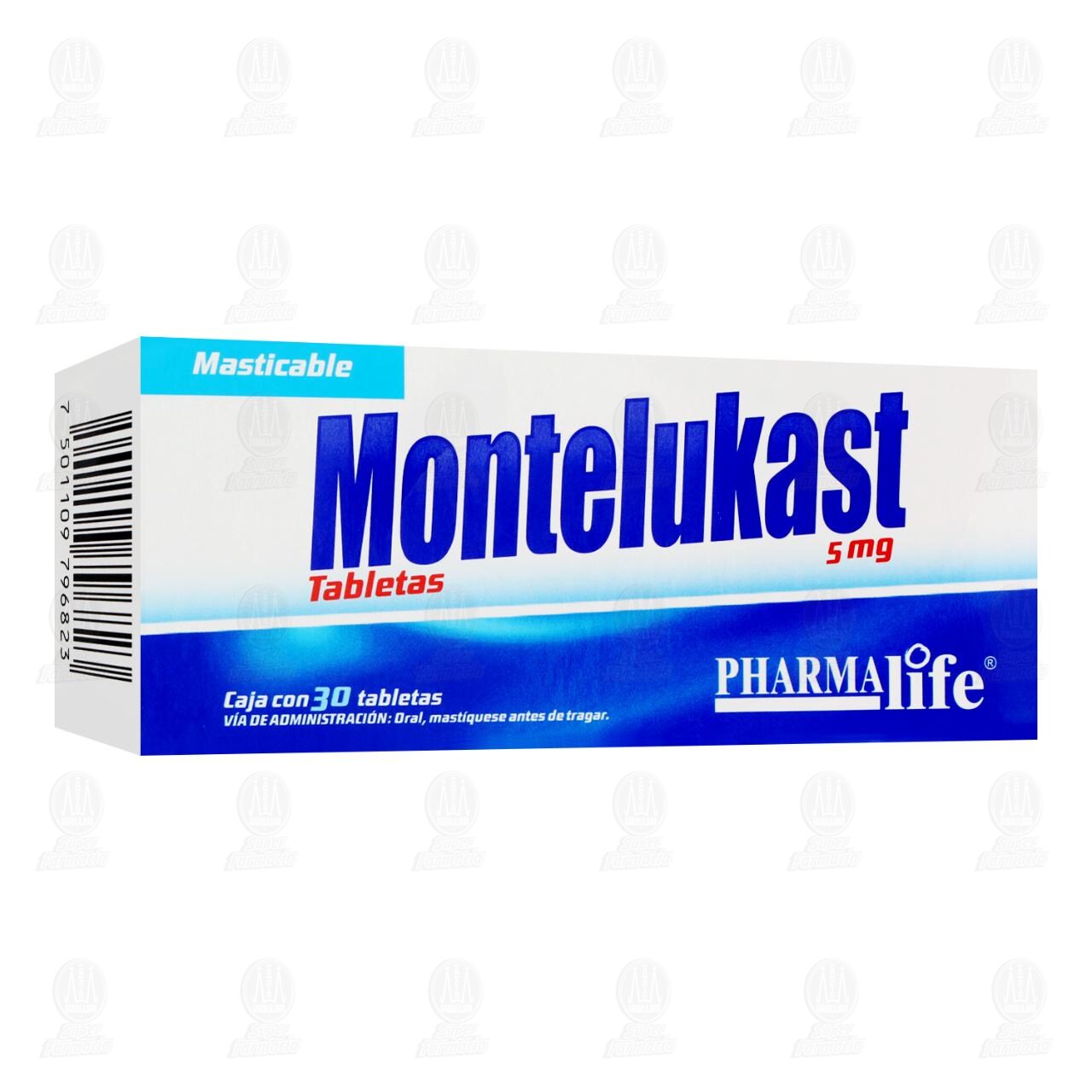 Montelukast 5 mg, 30 Tabletas Pharmalife. image number 0