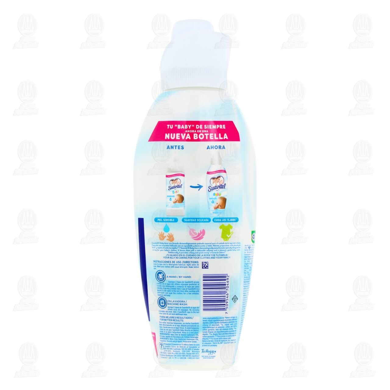 Suavizante de Telas Suavitel Baby Hipoalerg&eacute;nico, 700 ml. image number 2