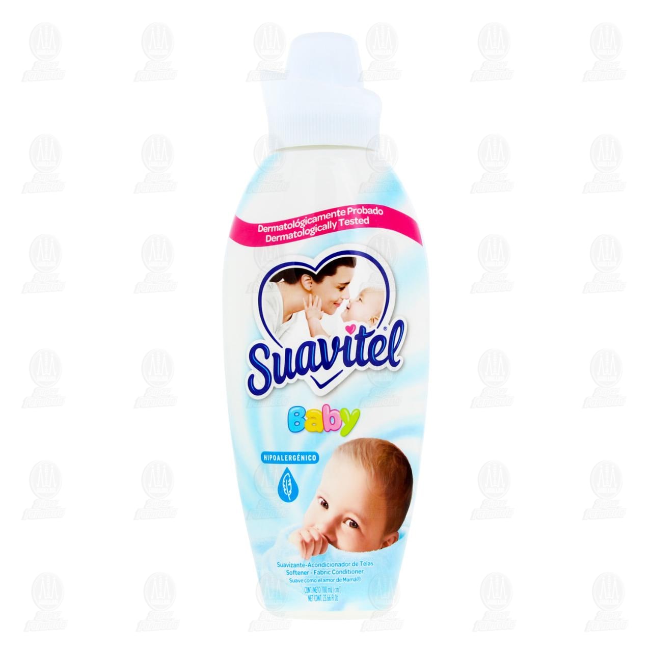 Suavizante de Telas Suavitel Baby Hipoalerg&eacute;nico, 700 ml. image number 1