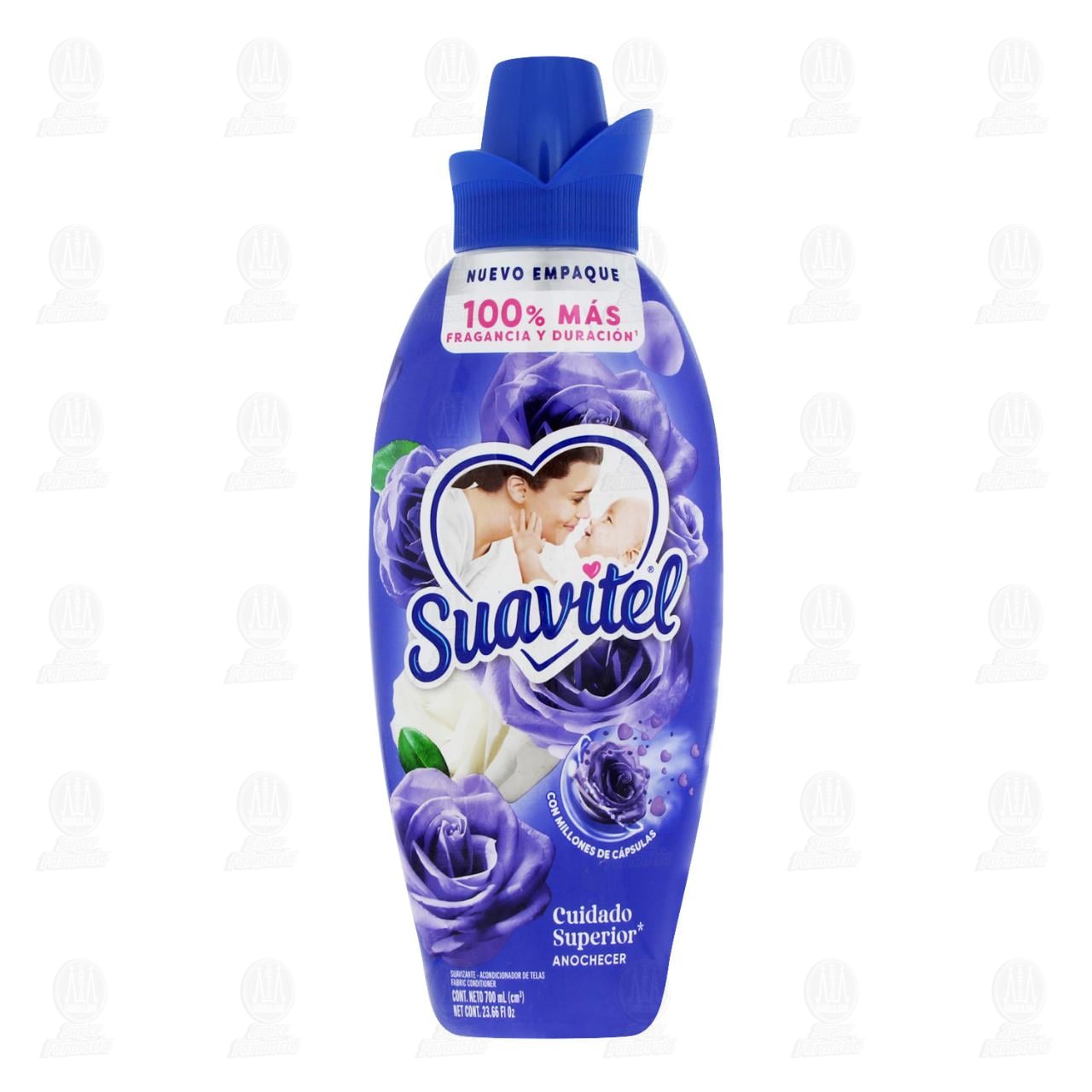 Suavizante de Telas Suavitel Cuidado Superior Anochecer, 700 ml. image number 1