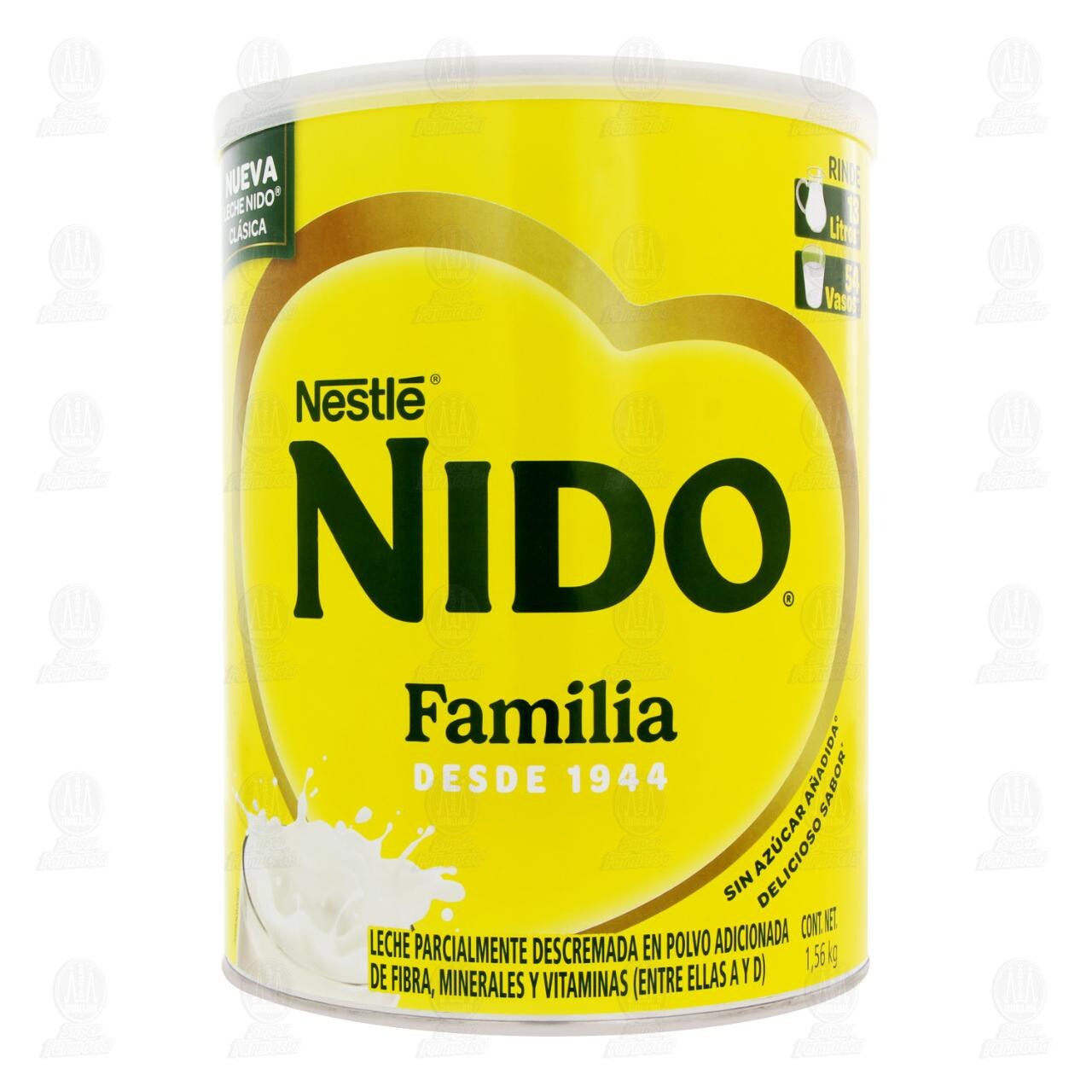 Leche Descremada Nido Familia en Polvo, 1.56 kg. image number 1