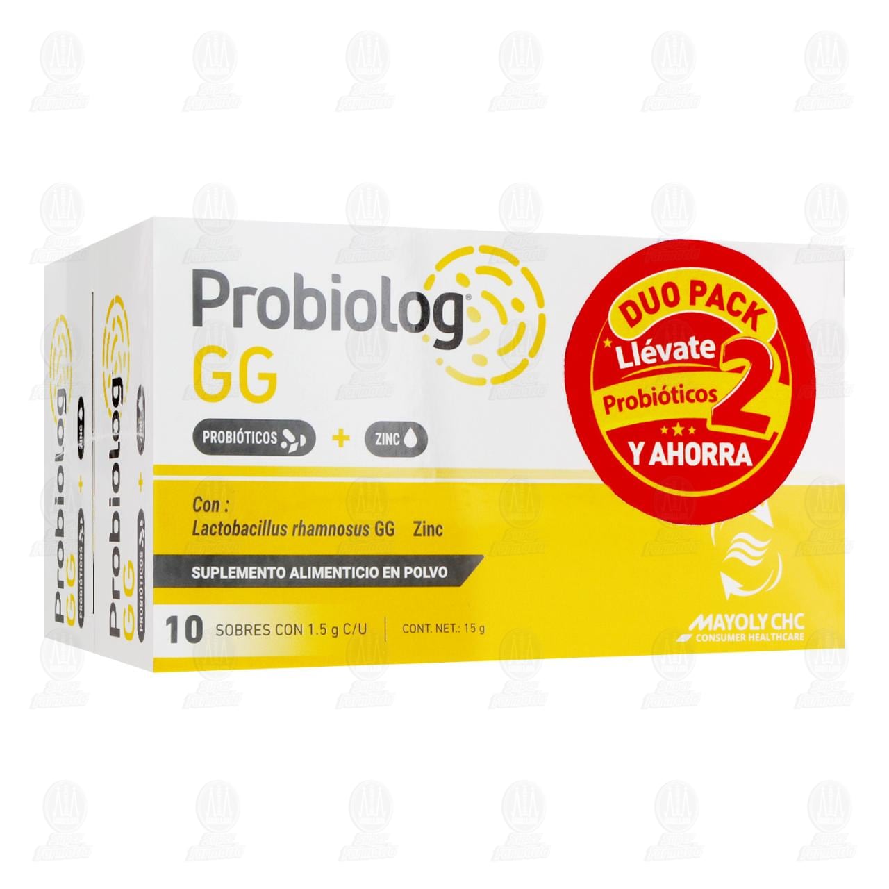 Pack Probiolog GG 1.5 gr, 20 Sobres.