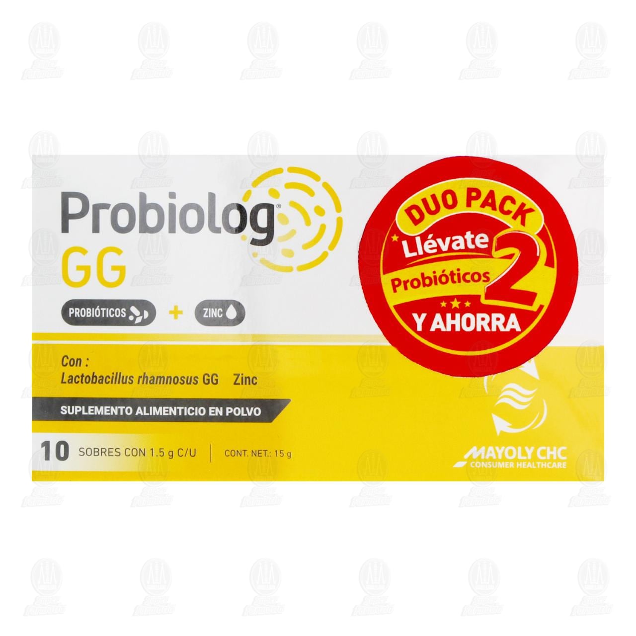 Pack Probiolog GG 1.5 gr, 20 Sobres. image number 1
