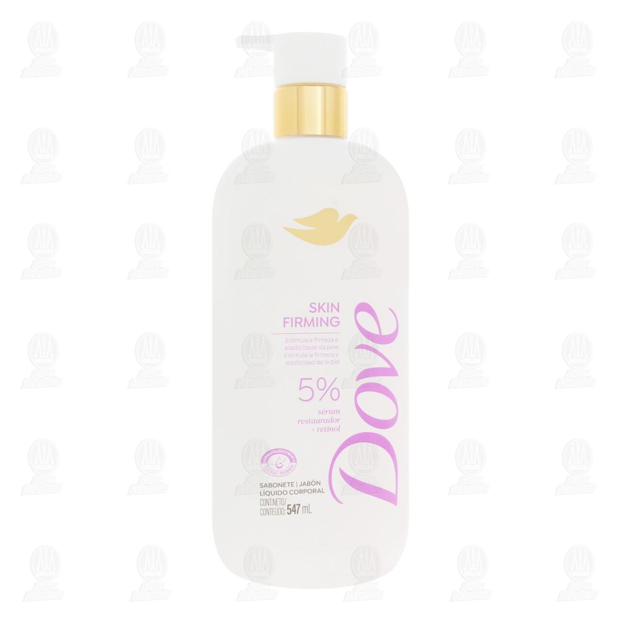 Jab&oacute;n L&iacute;quido Corporal Dove Skin Firming con Retinol, 547 ml. image number 0