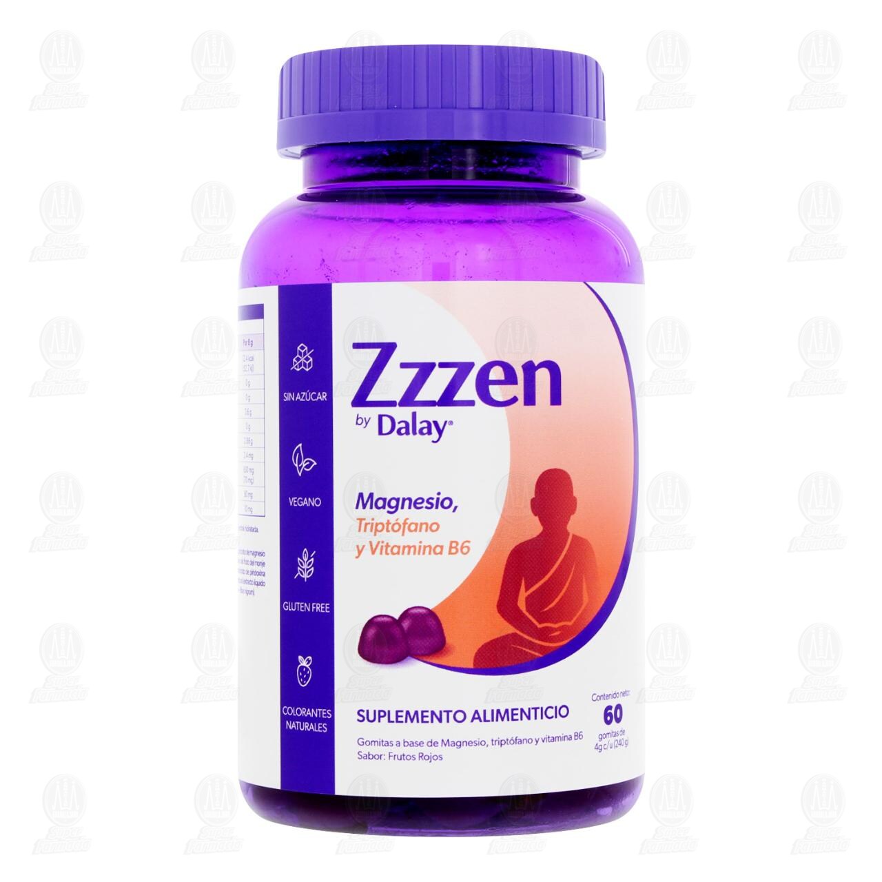 Zzzen by Dalay, 60 Gomitas. image number 0
