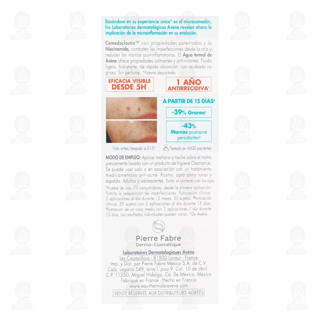 Av&egrave;ne Cleanance Comedomed+ Cuidado Intensivo Antiimperfecciones, 30 ml. image number 2