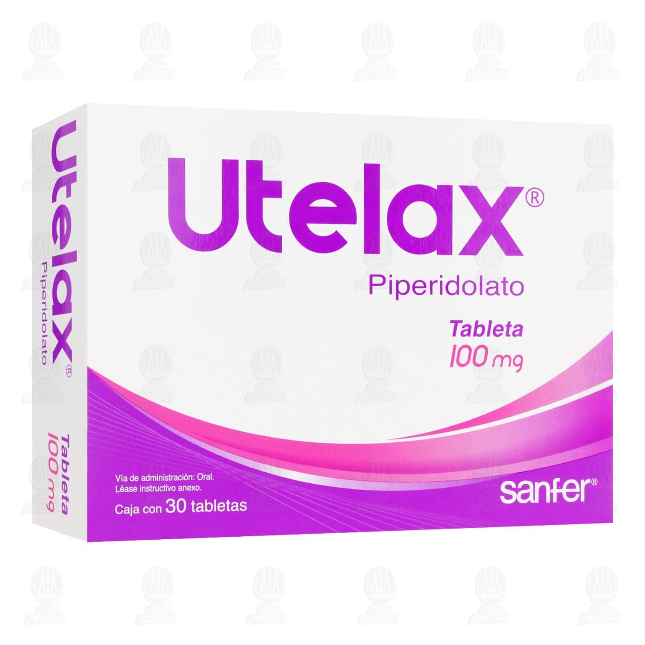 Utelax 100 mg, 30 tabletas.