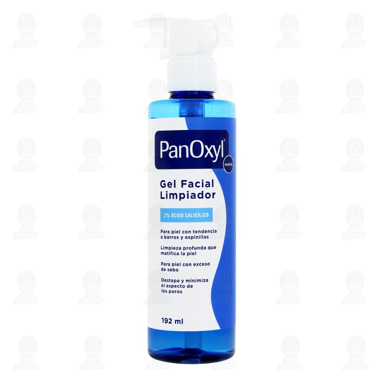 Gel Limpiador Facial Panoxyl con 2% &Aacute;cido Salic&iacute;lico, 192 ml. image number 1