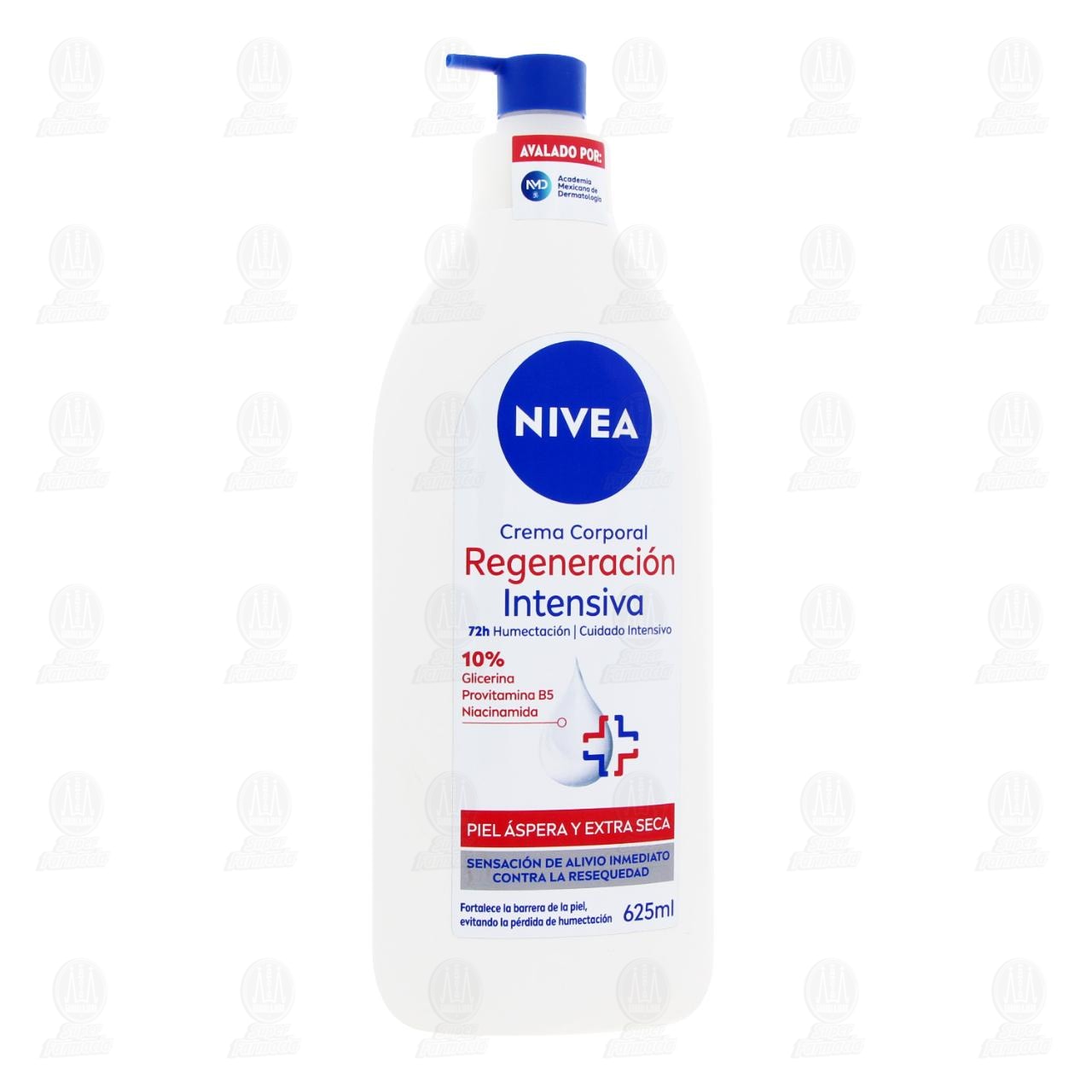 Nivea Crema Corporal Regeneraci&oacute;n Intensiva Piel &Aacute;spera y Extra Seca, 625 ml.