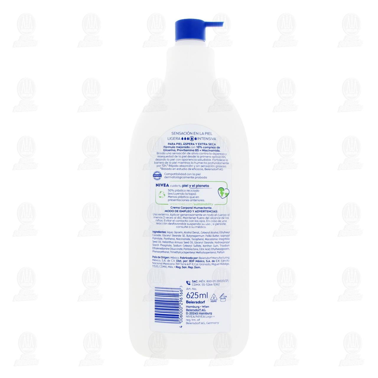 Nivea Crema Corporal Regeneraci&oacute;n Intensiva Piel &Aacute;spera y Extra Seca, 625 ml. image number 2