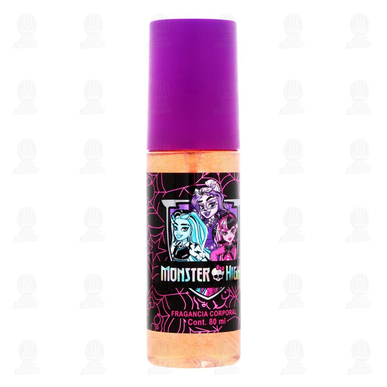 Fragancia Corporal Monster High en Spray, 80 ml.