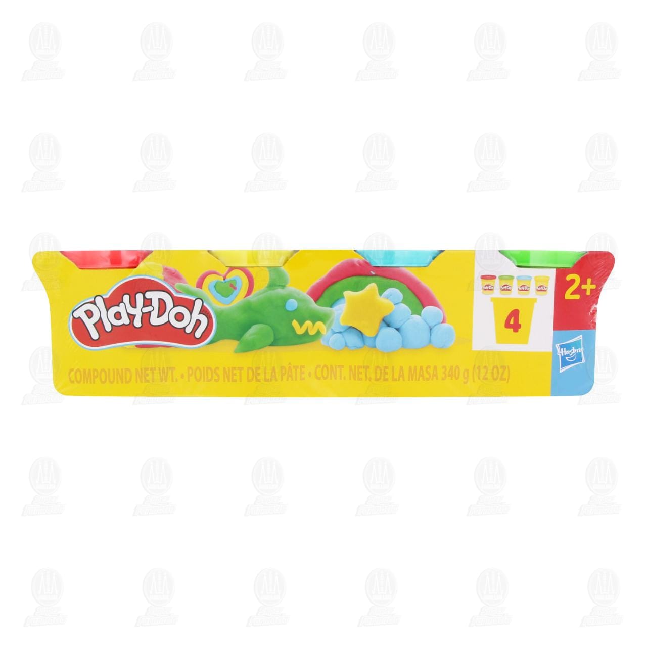Juguete Play-Doh Plastilina de Varios Colores, 4 pzas. image number 1