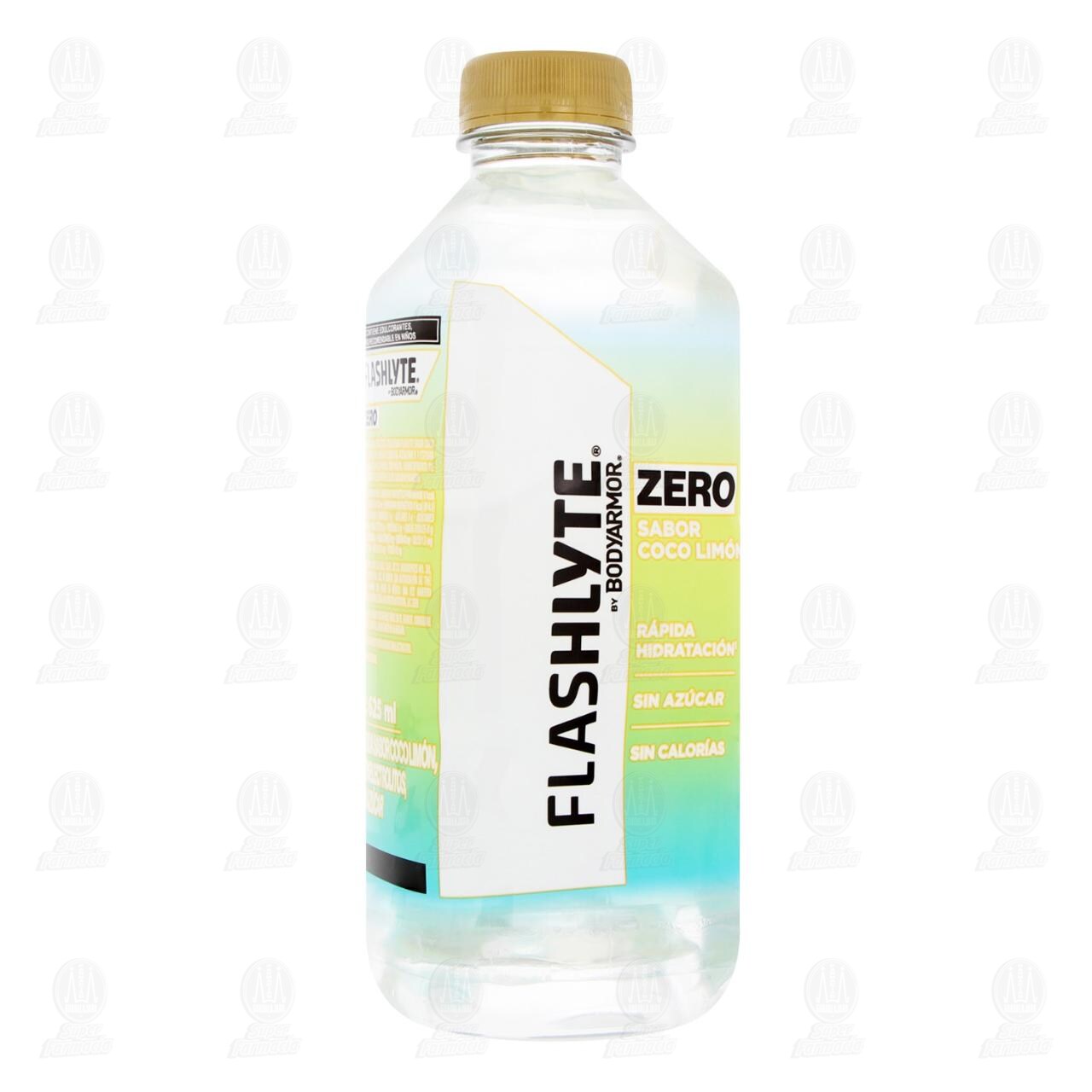 Bebida Flashlyte Zero Sabor Coco Lim&oacute;n, 625 ml. image number 0