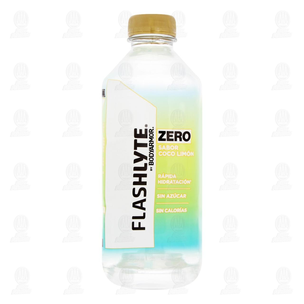 Bebida Flashlyte Zero Sabor Coco Lim&oacute;n, 625 ml. image number 1