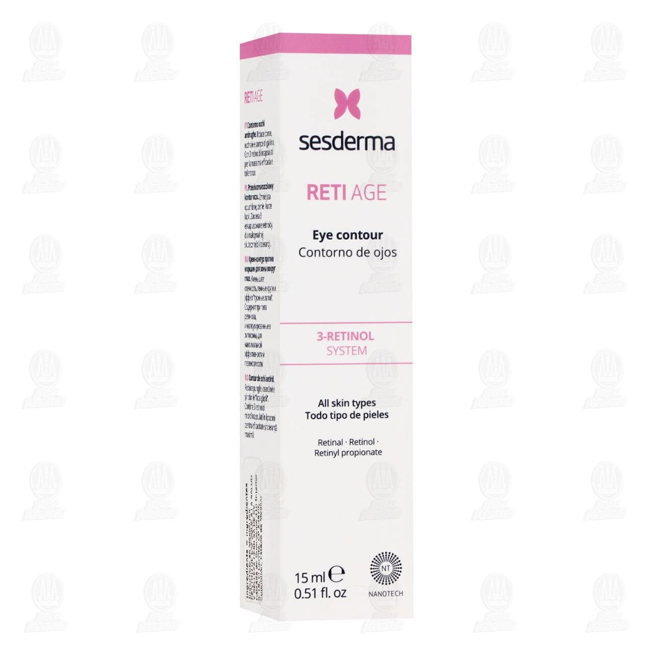 Contorno de Ojos Sesderma Reti Age, 15 ml. image number 0