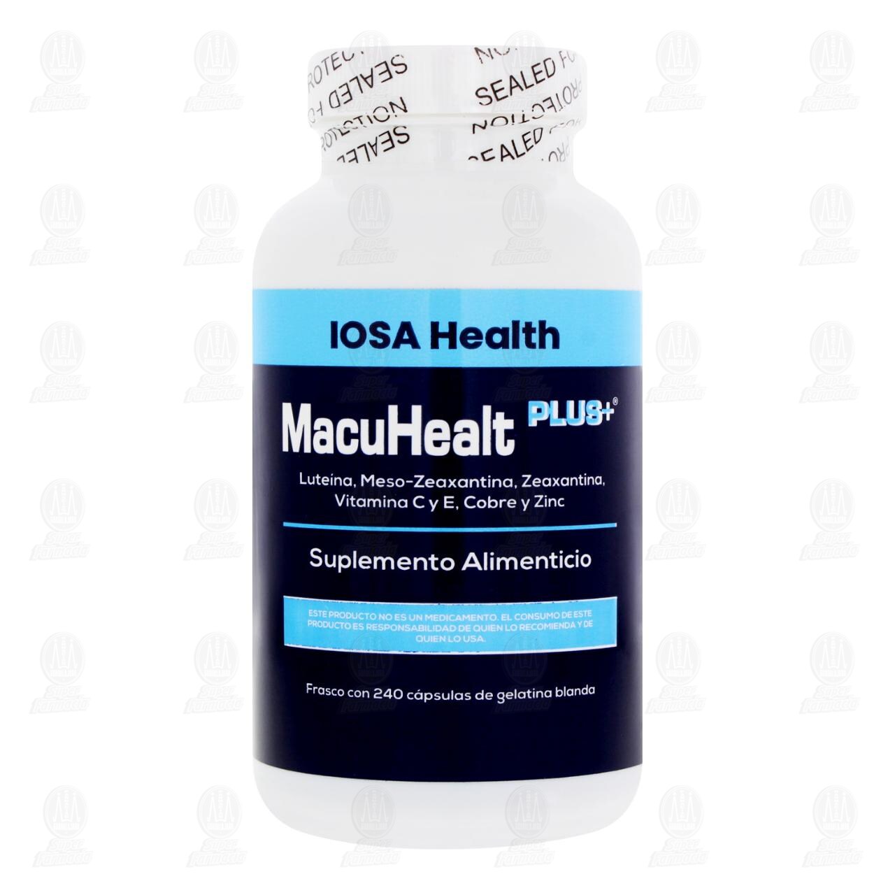 MacuHealt Plus, 240 C&aacute;psulas. image number 1