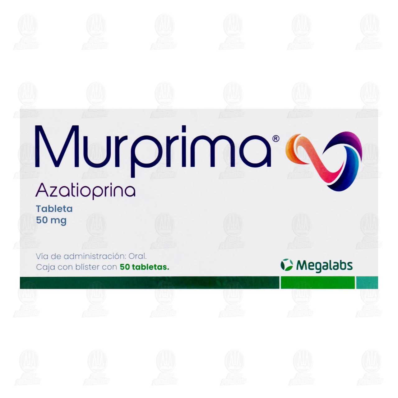 Murprima 50 mg, 50 Tabletas.
