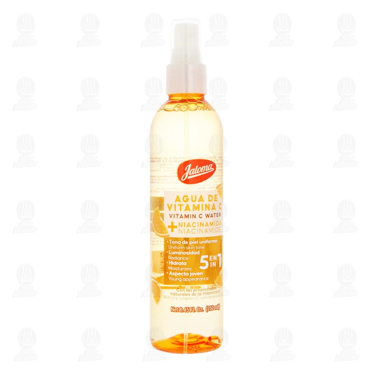 Agua de Vitamina C Jaloma + Niacinamida, 250 ml.