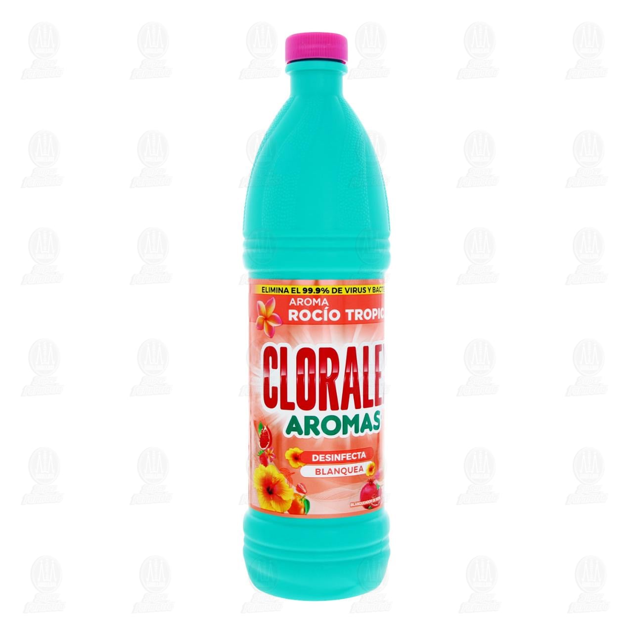 Blanqueador Cloralex Aromas Desinfecta y Blanquea Aroma Roc&iacute;o Tropical, 700 ml. image number 0