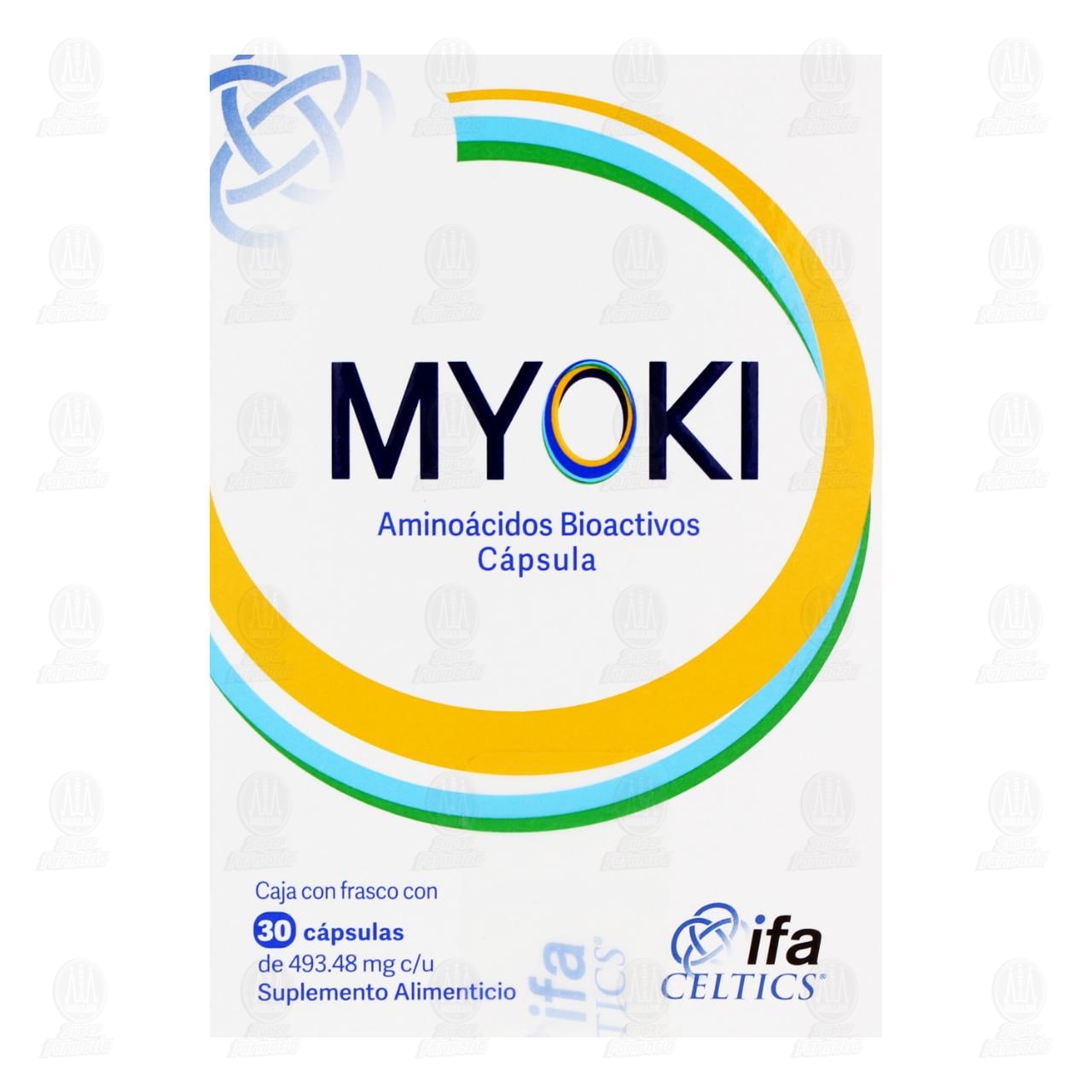 Myoki Amino&aacute;cidos Bioactivos, 30 C&aacute;psulas. image number 1