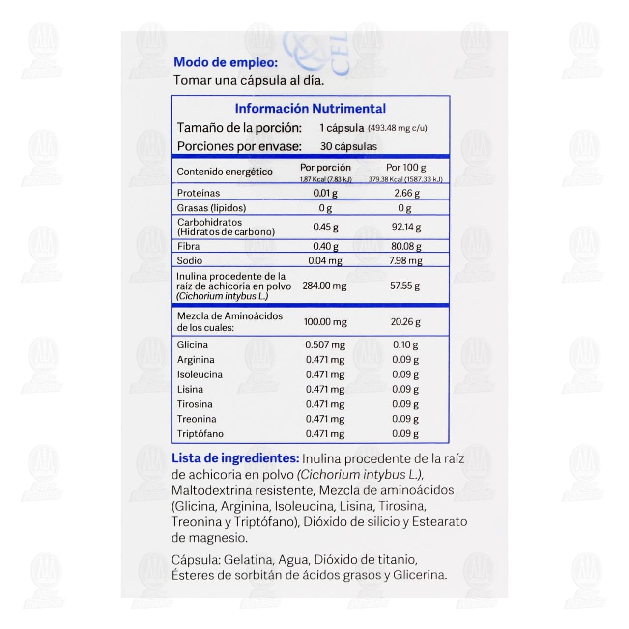 Trimtide Amino&aacute;cidos Bioactivos, 30 C&aacute;psulas. image number 2