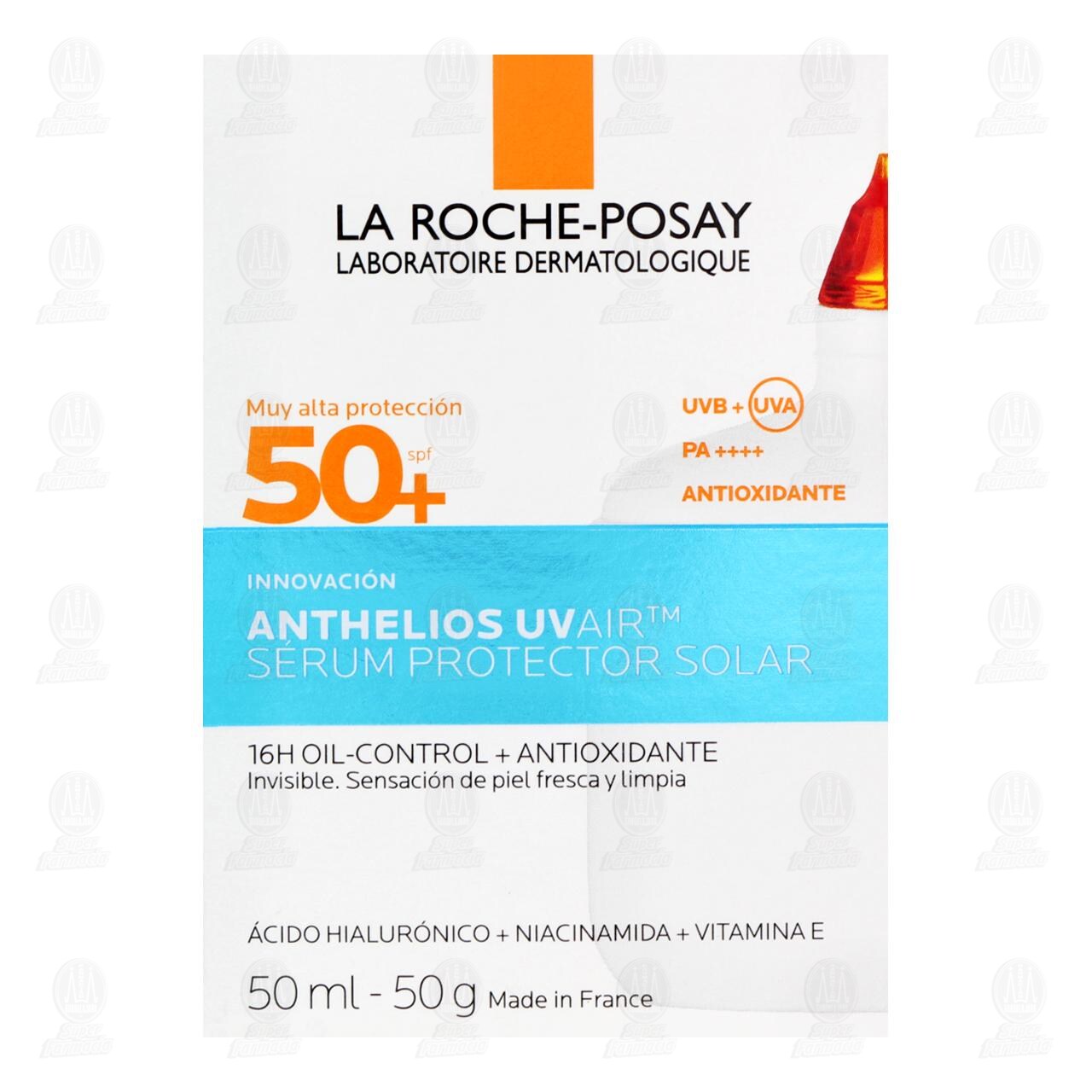 La Roche Posay Serum Protector Solar Anthelios Uvair FPS50+, 50 gr. image number 1
