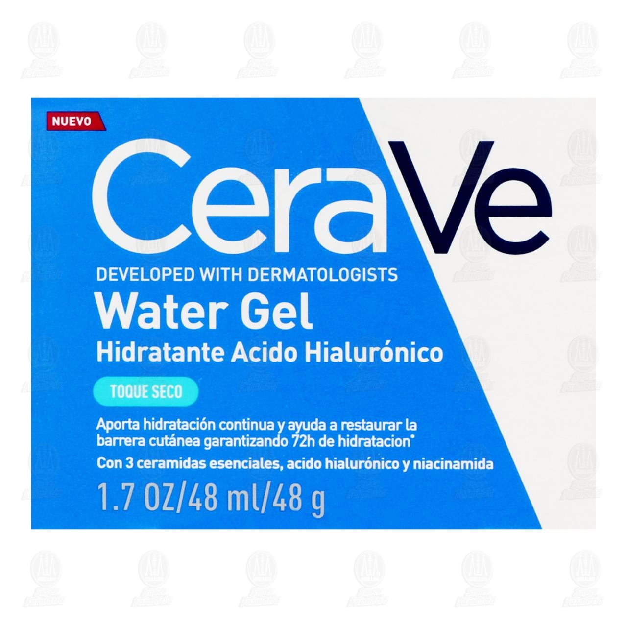 CeraVe Water Gel Hidratante &Aacute;cido Hialur&oacute;nico, 48 gr. image number 1