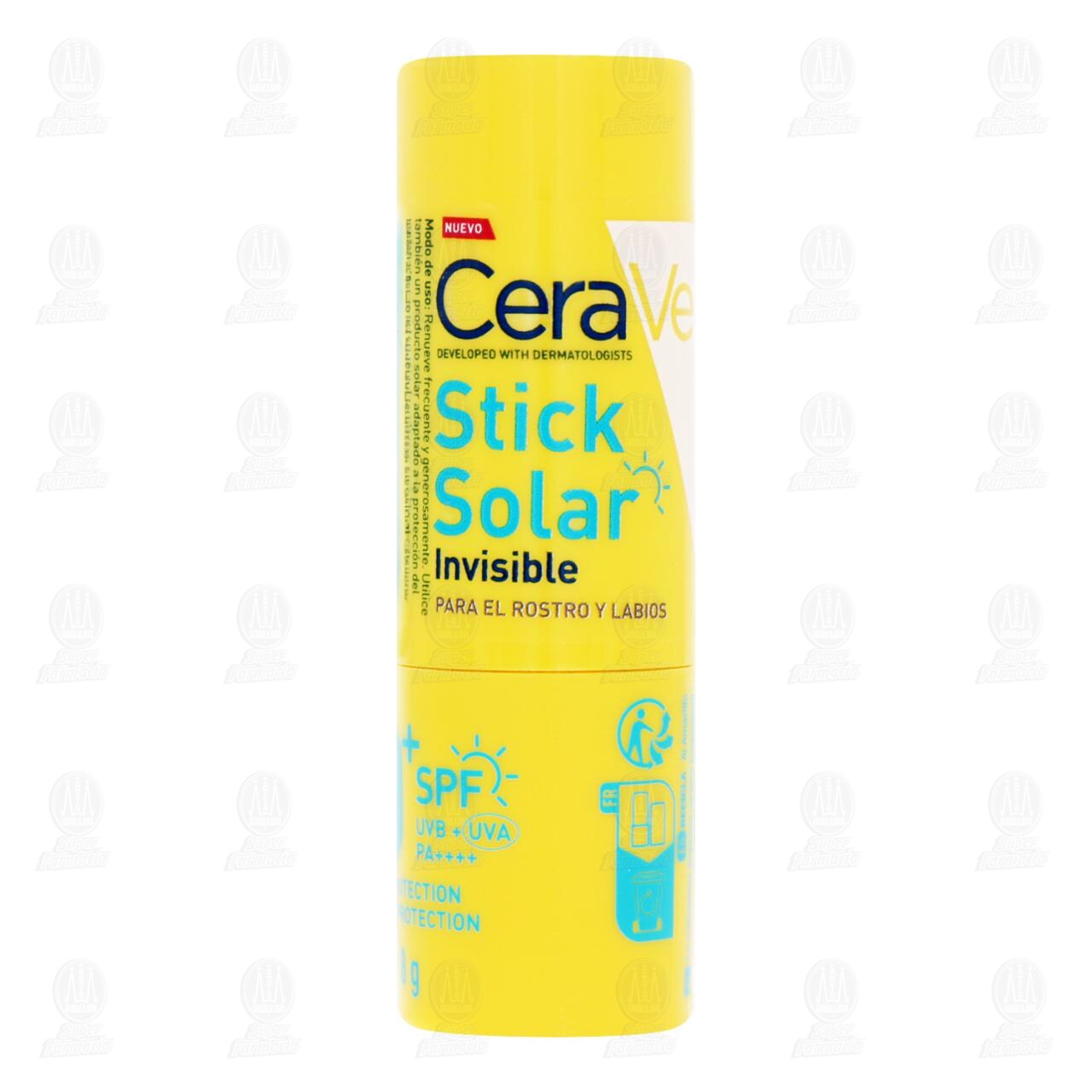 CeraVe Stick Solar Invisible FPS 50+, 8 gr. image number 0
