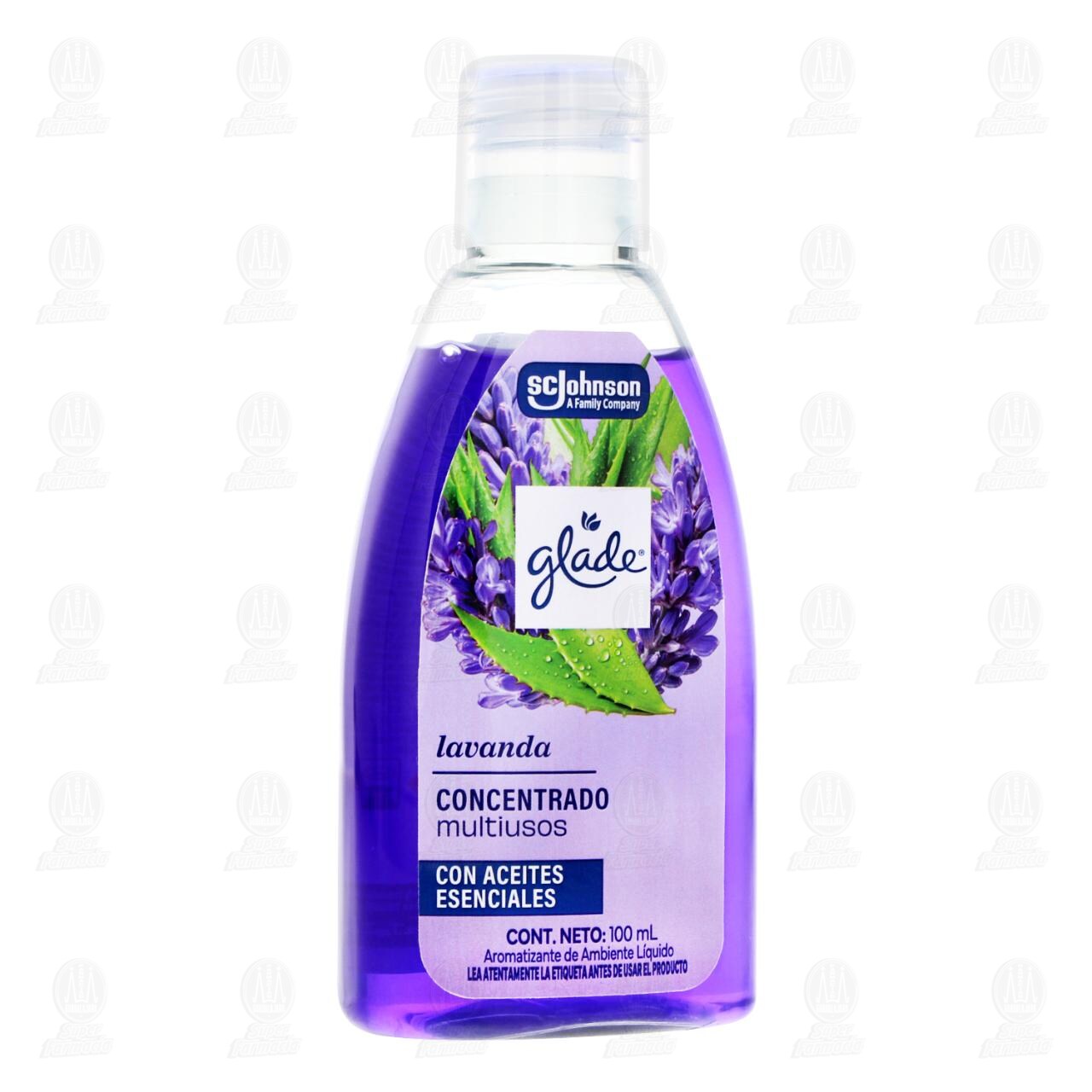 Aromatizante L&iacute;quido Concentrado Multiusos Glade Lavanda, 100 ml. image number 0
