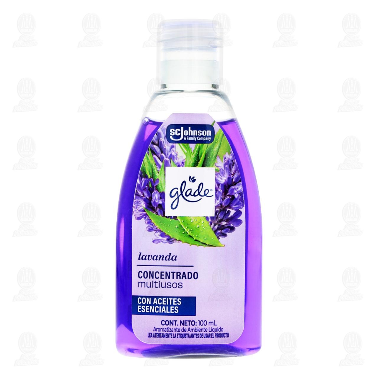 Aromatizante L&iacute;quido Concentrado Multiusos Glade Lavanda, 100 ml. image number 1