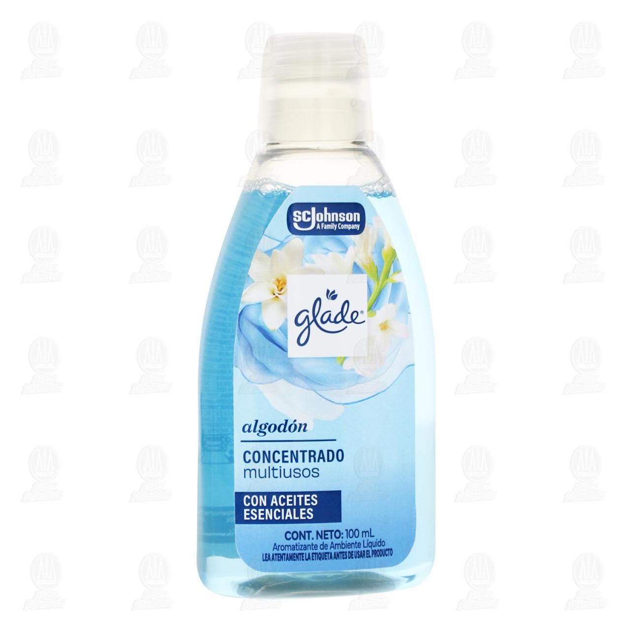 Aromatizante L&iacute;quido Concentrado Multiusos Glade Algod&oacute;n, 100 ml. image number 0