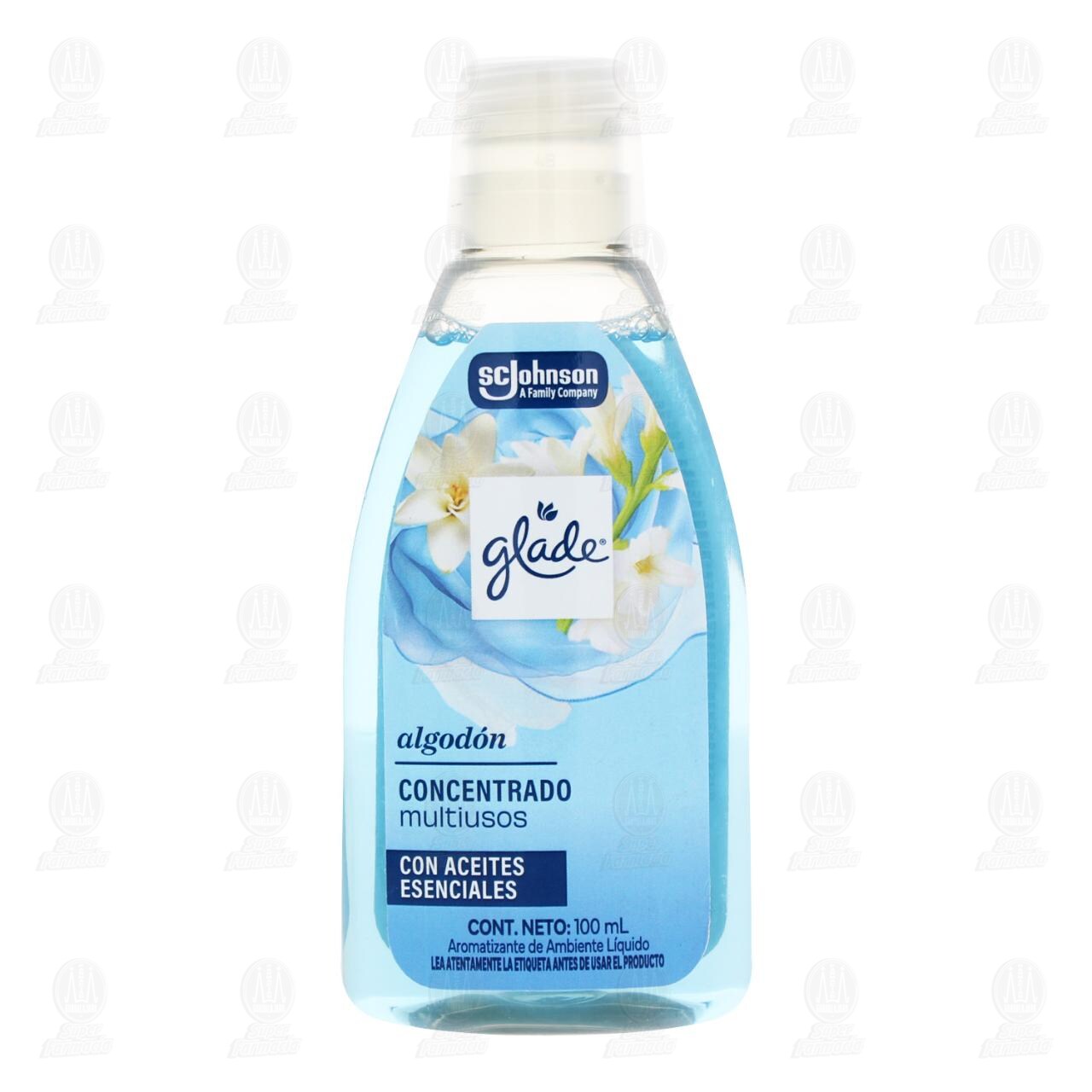 Aromatizante L&iacute;quido Concentrado Multiusos Glade Algod&oacute;n, 100 ml. image number 1