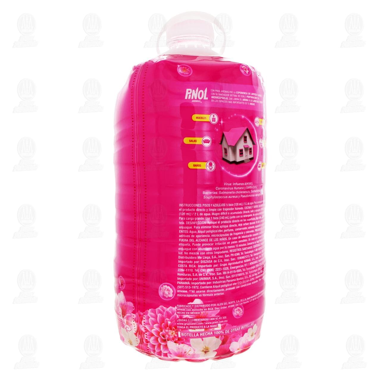 Limpiador Pinol Aromas Floral Antibacterial, 5.1 l. image number 2