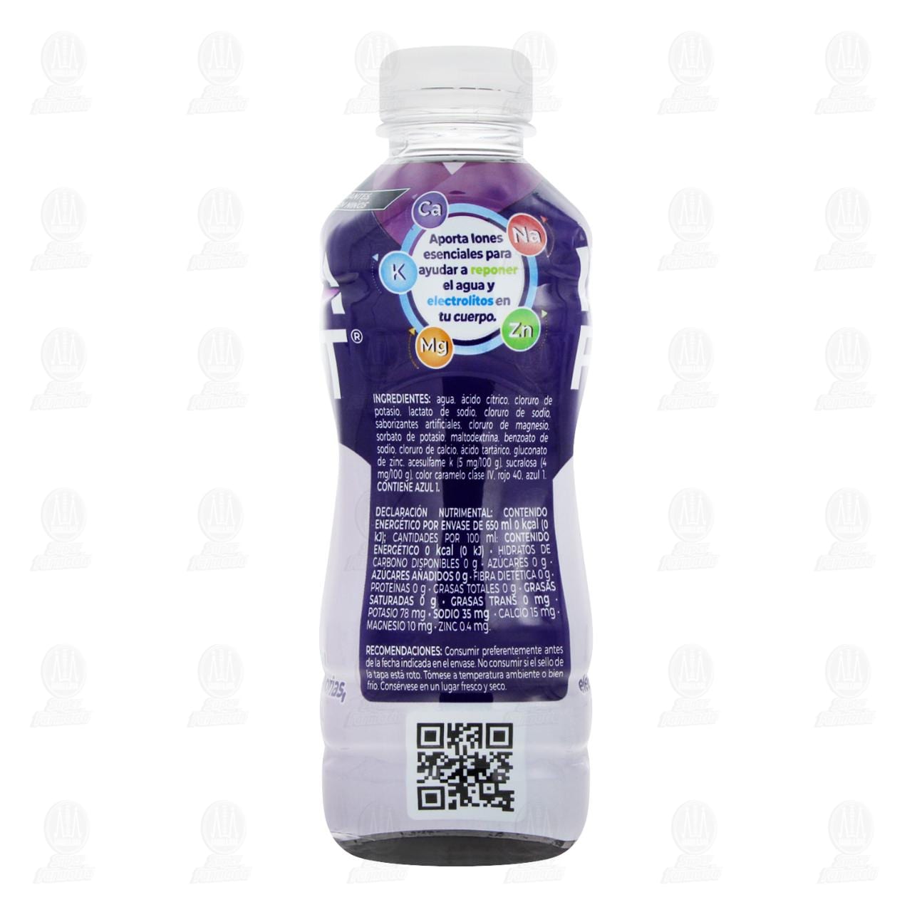 Bebida Hidratante Idrafast Zero Sabor Uva, 650 ml. image number 2