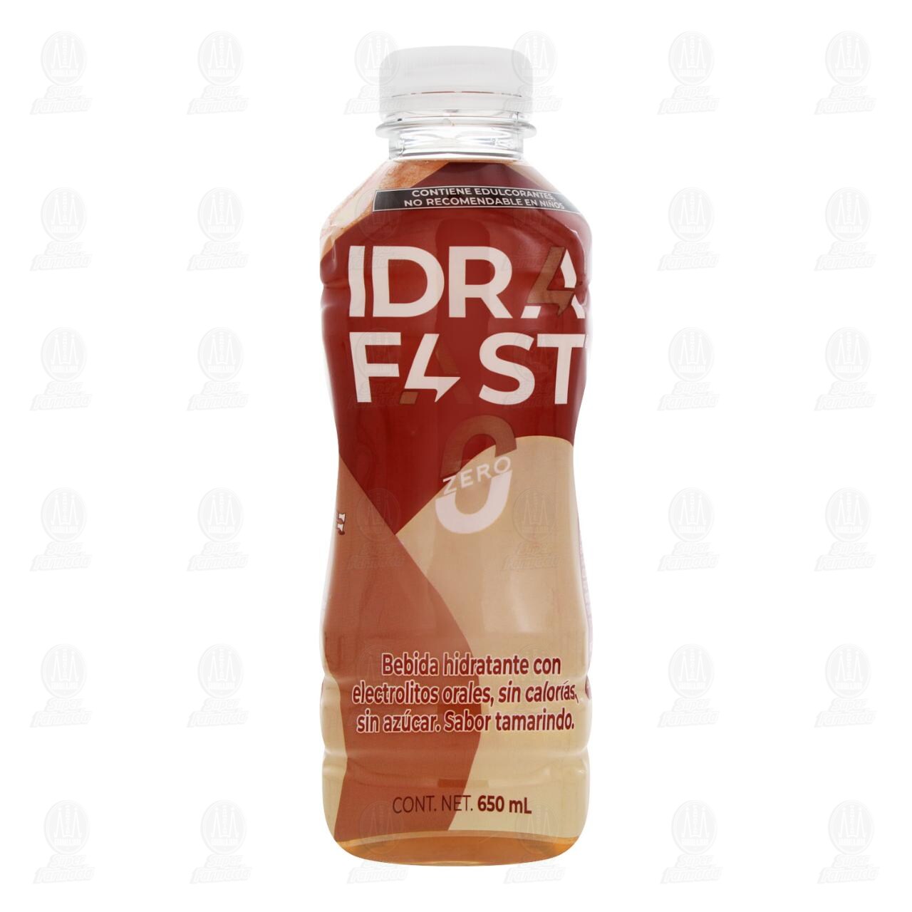 Bebida Hidratante Idrafast Zero Sabor Tamarindo, 650 ml. image number 1