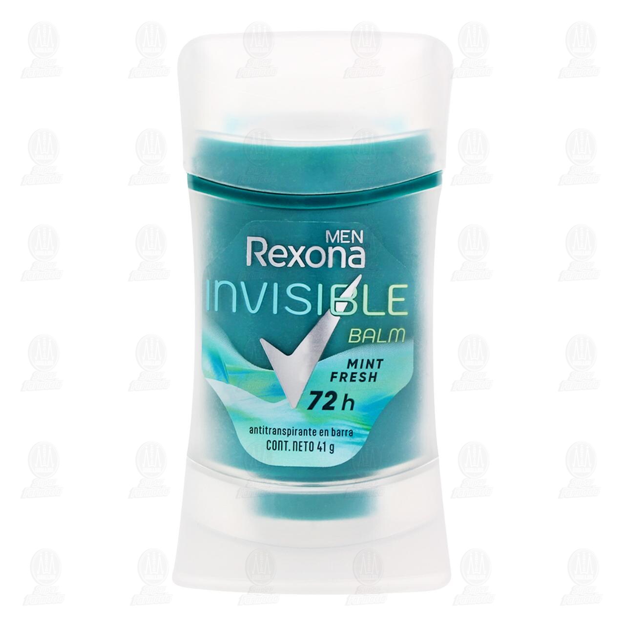 Antitranspirante Rexona Men Invisible Balm Mint Fresh en Barra, 41 gr. image number 1
