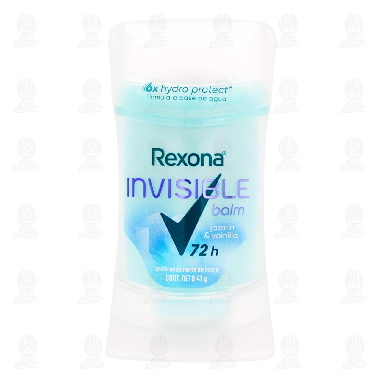 Antitranspirante Rexona Invisible Balm Jazm&iacute;n & Vainilla en Barra, 41 gr. image number 1