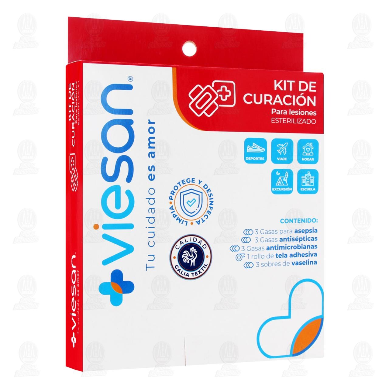 Kit de Curaci&oacute;n Viesan para Lesiones, 13 pzas. image number 0
