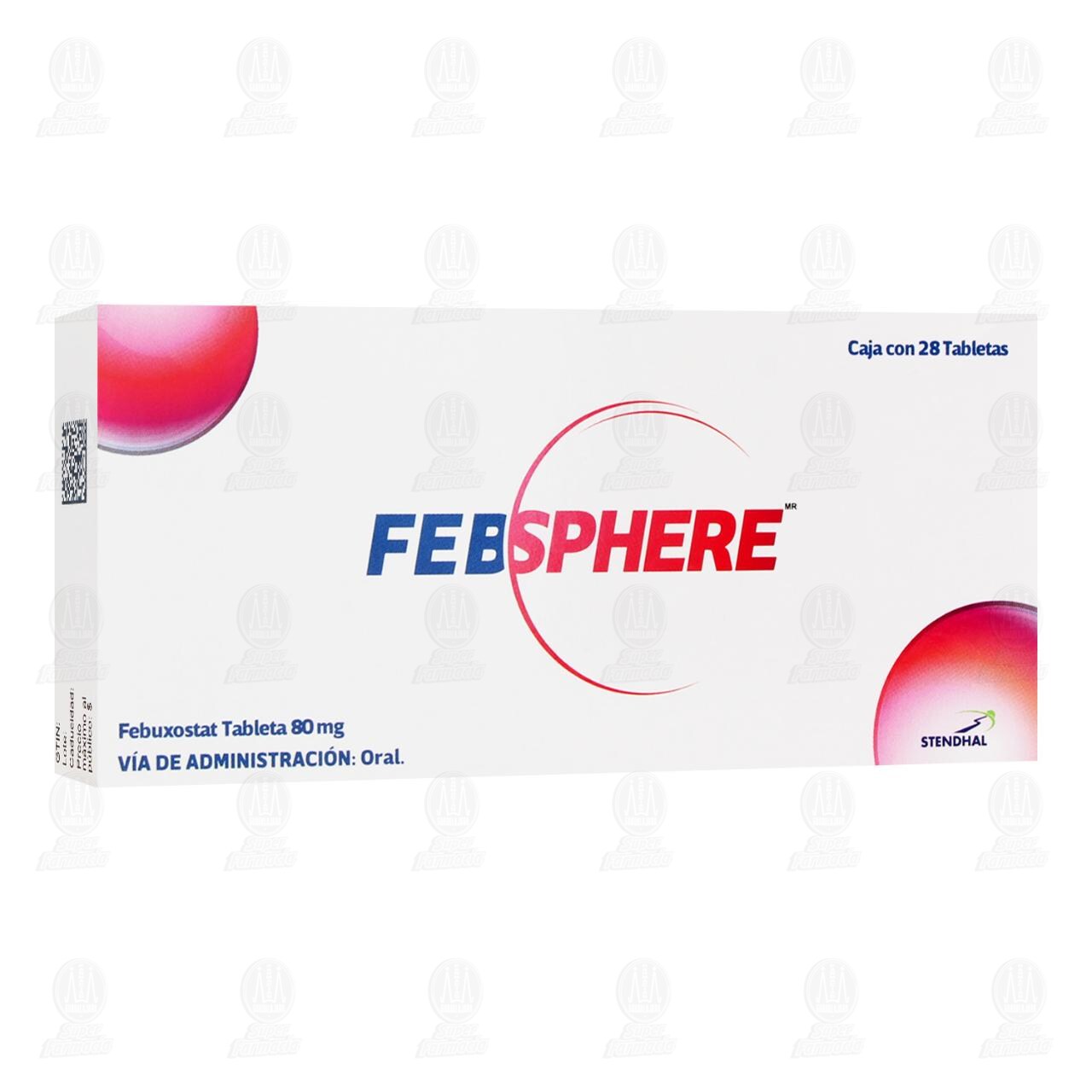 Febsphere 80 mg, 28 Tabletas. image number 0