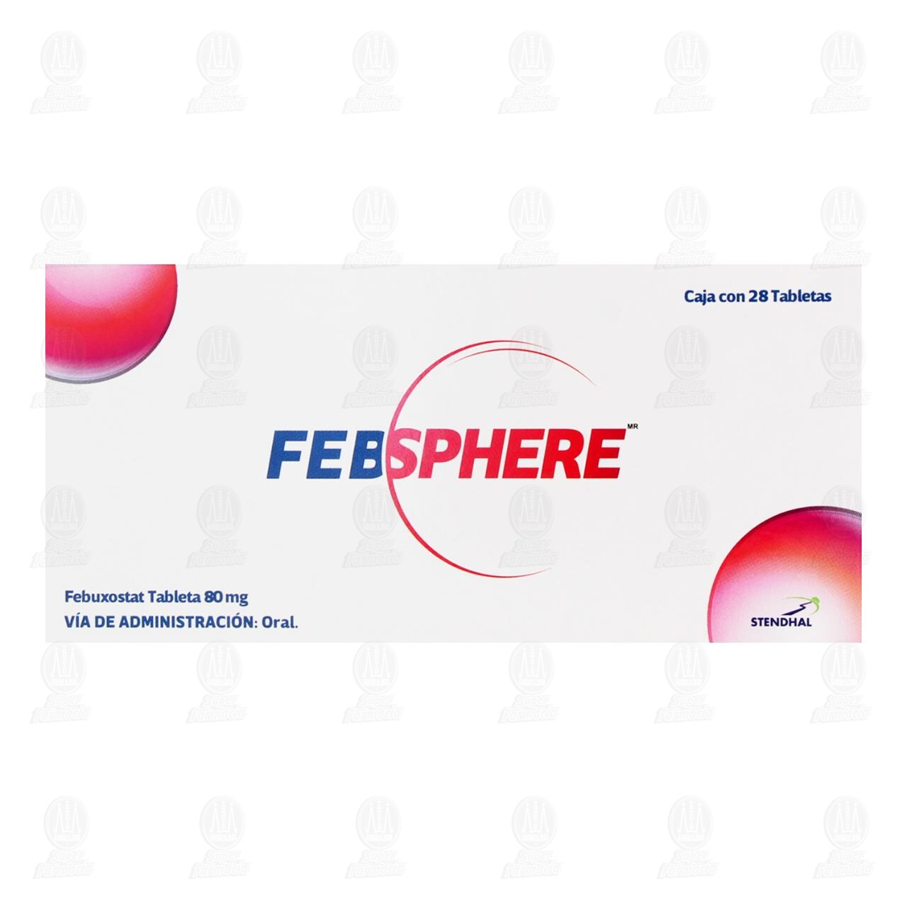 Febsphere 80 mg, 28 Tabletas. image number 1