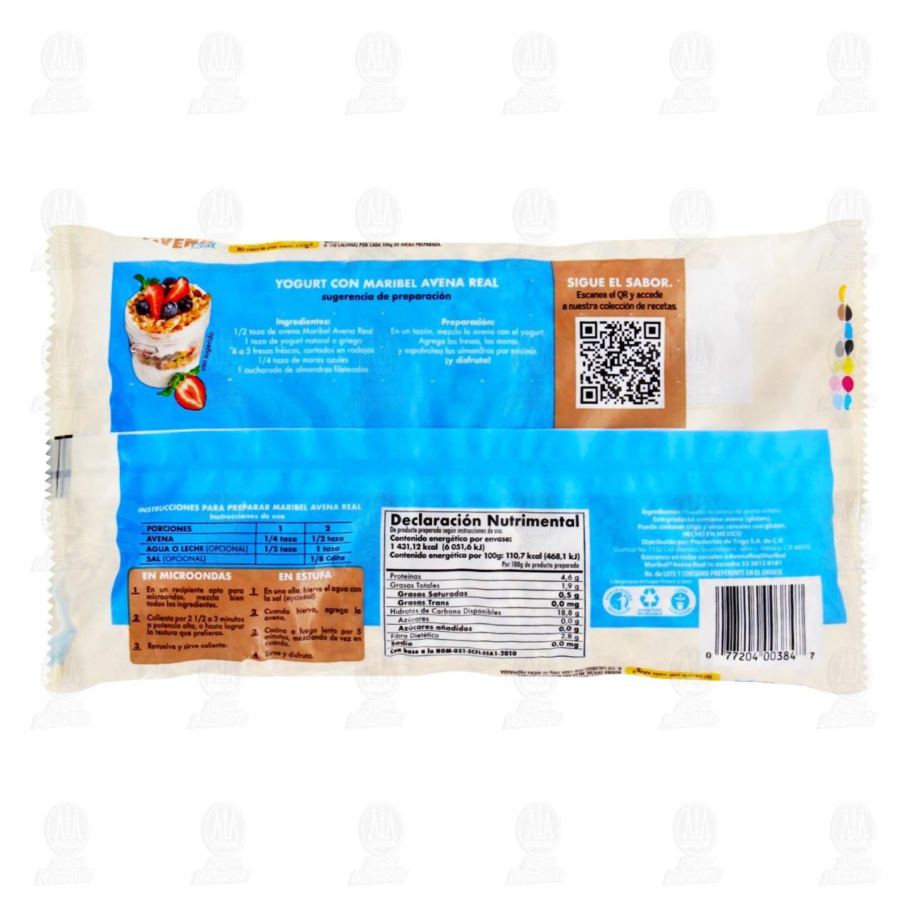 Avena Integral Maribel, 400 gr. image number 1