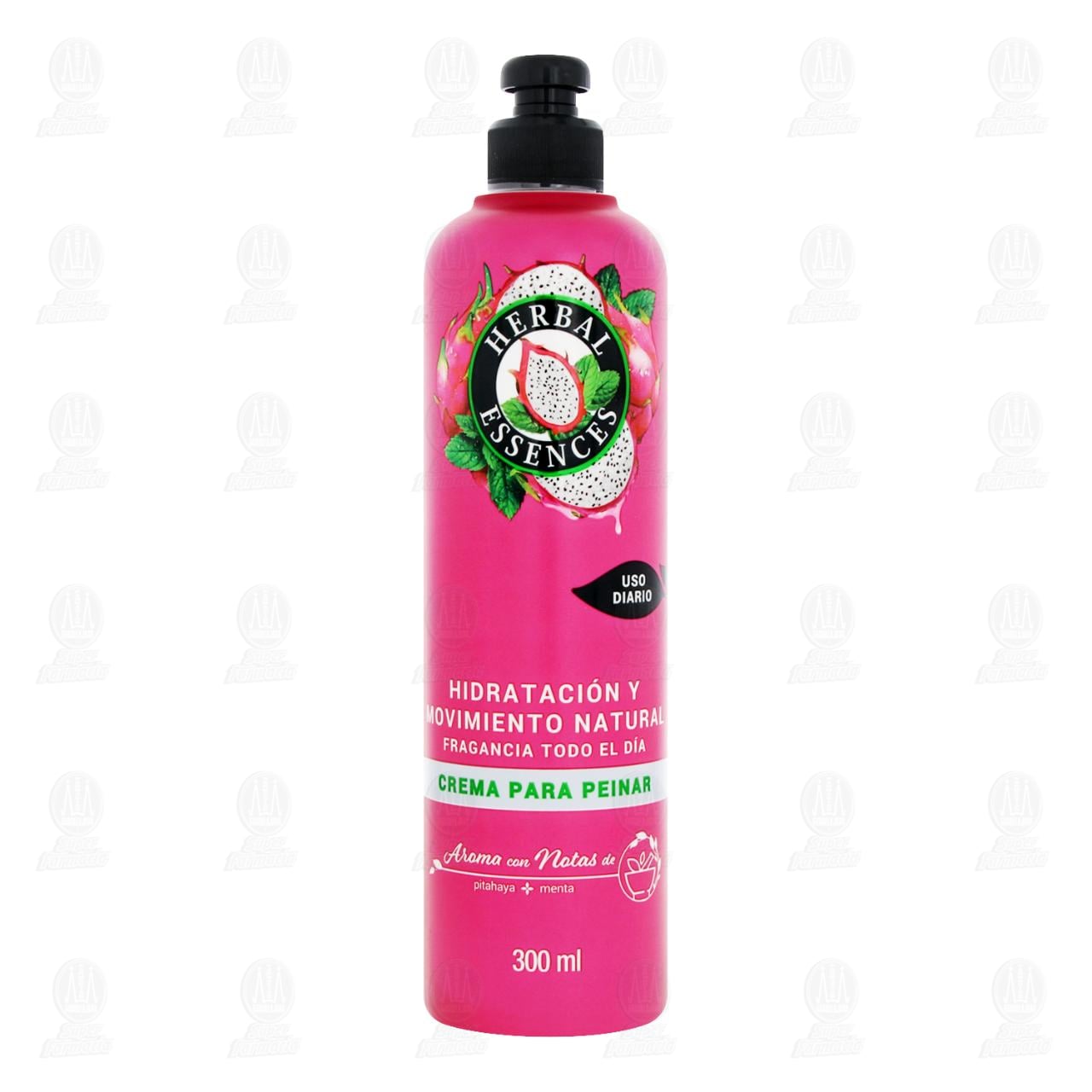 Crema para Peinar Herbal Essences Pitahaya y Menta, 300 ml. image number 1