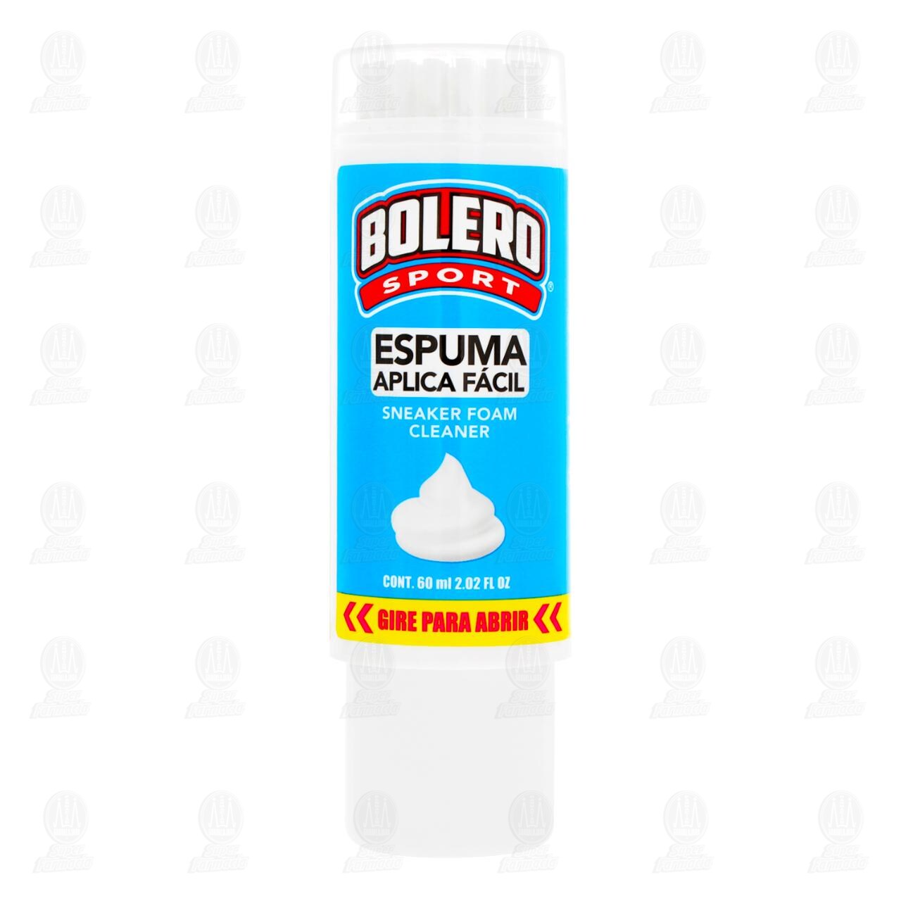 Espuma Limpiadora para Tenis Bolero Sport con Aplicador, 60 ml. image number 1