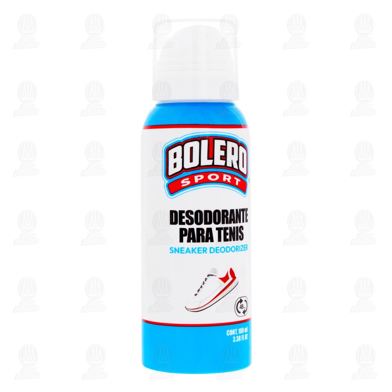Desodorante para Tenis Bolero Sport en Aerosol, 100 ml. image number 0
