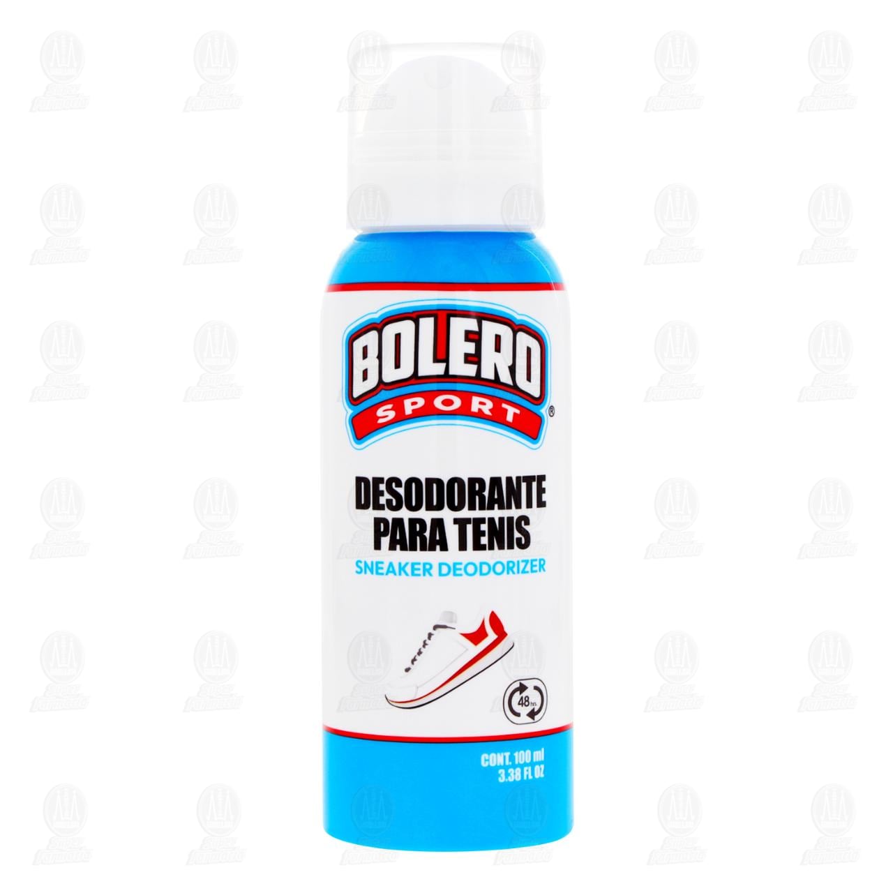 Desodorante para Tenis Bolero Sport en Aerosol, 100 ml. image number 1