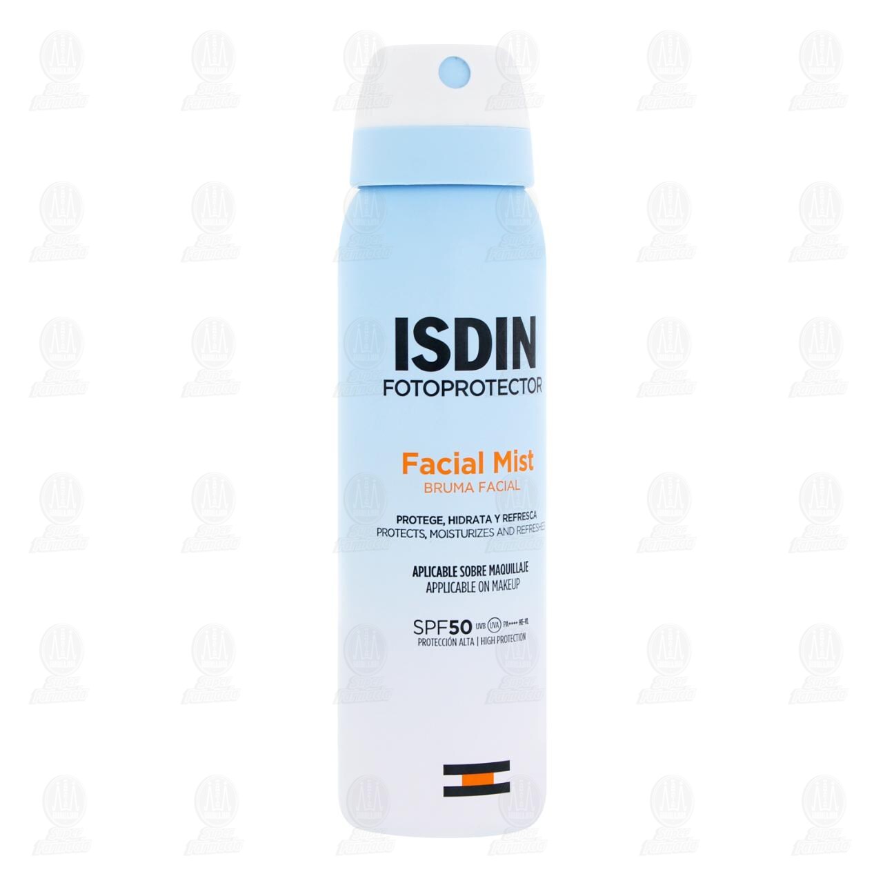 Isdin Fotoprotector Facial Mist Bruma SPF 50 en Spray, 100 ml.