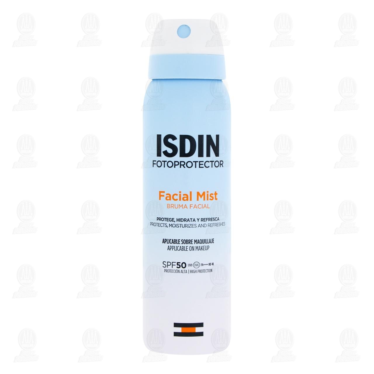 Isdin Fotoprotector Facial Mist Bruma SPF 50 en Spray, 100 ml. image number 1