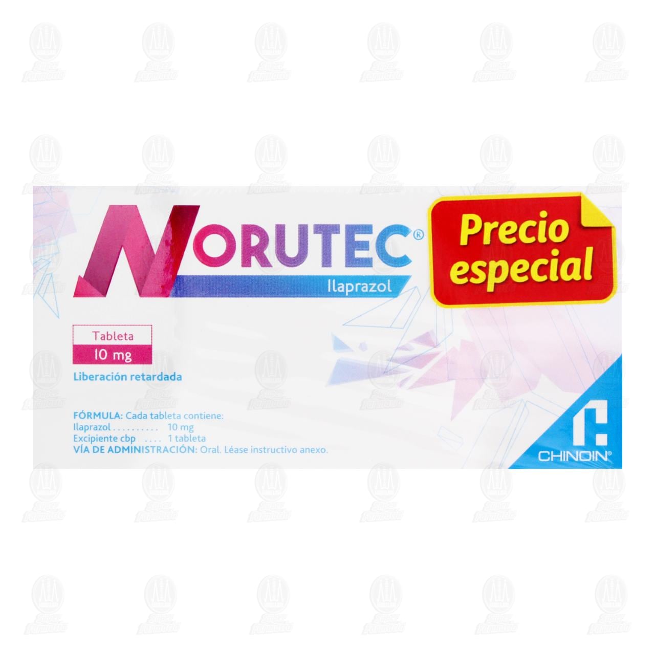 Pack Norutec 10 mg, 2 Cajas con 14 Tabletas c/u. image number 1