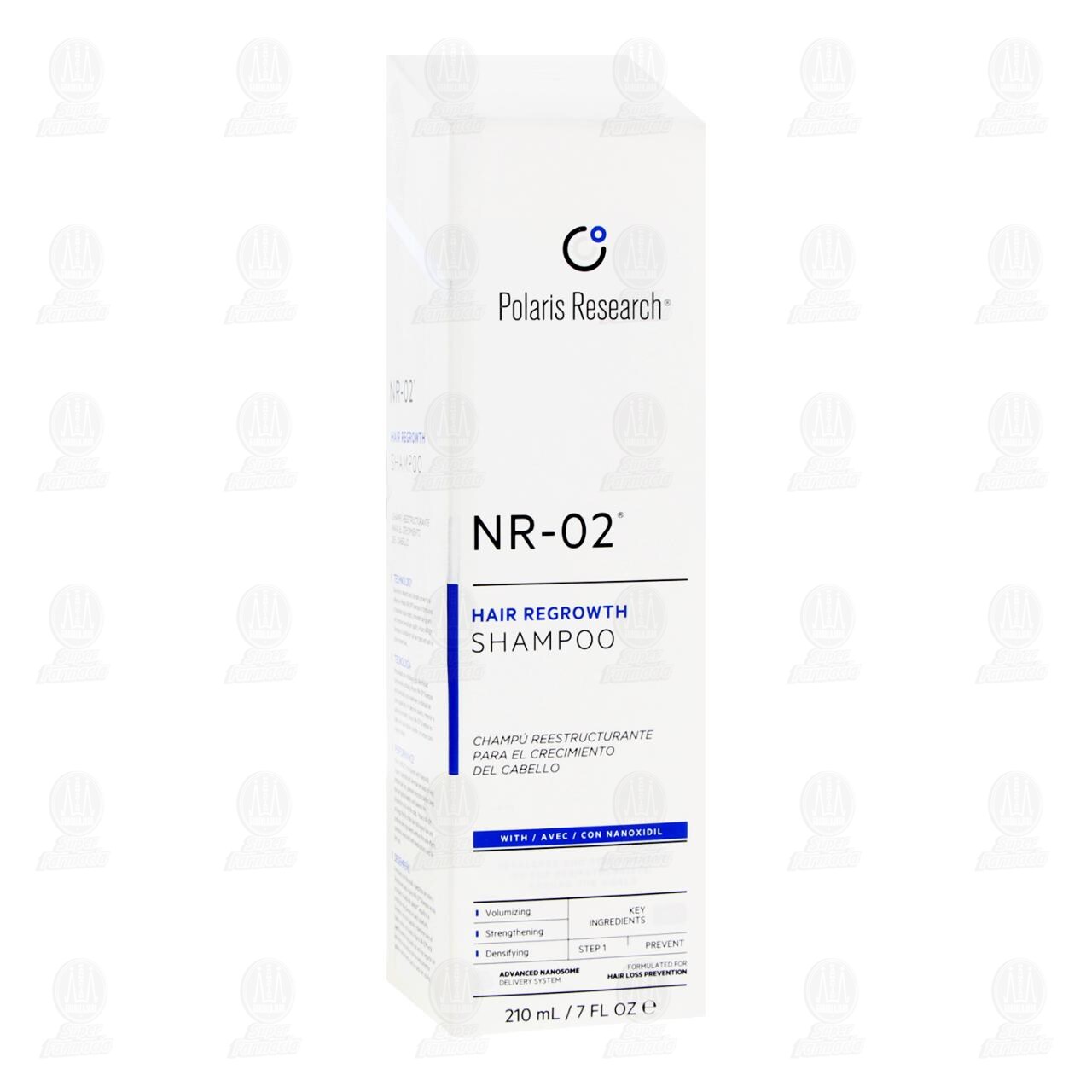 Shampoo Polaris Research NR-02 Reestructurante, 210 ml. image number 0