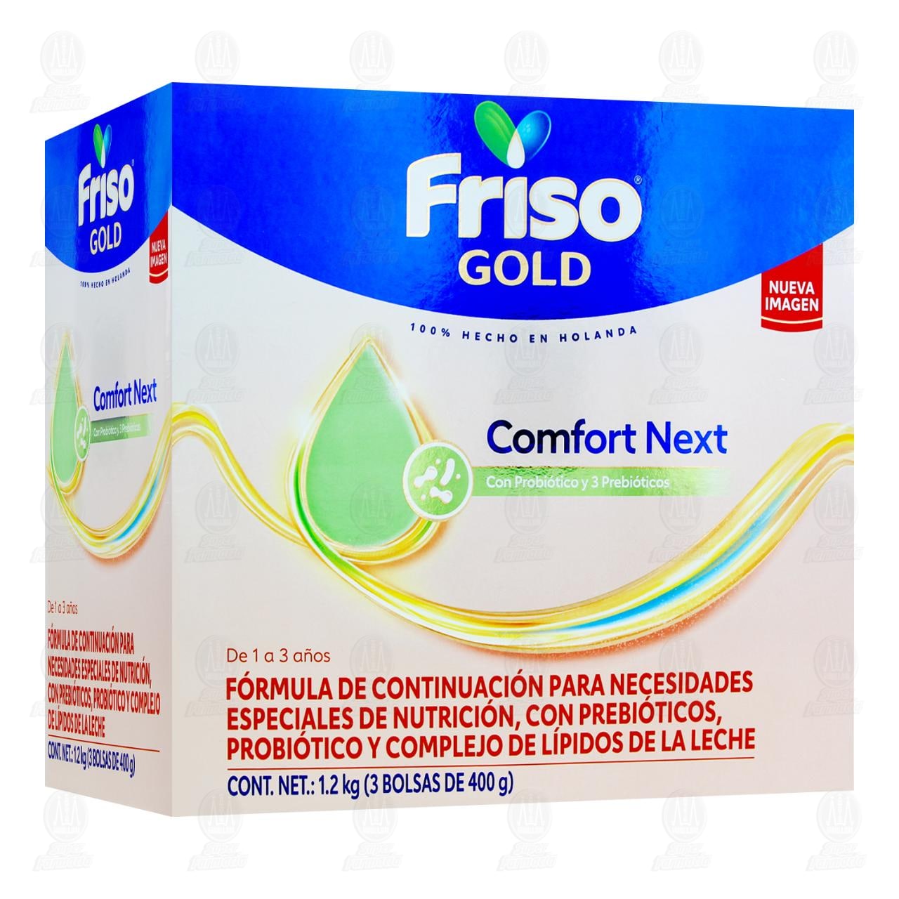 F&oacute;rmula Infantil Friso Gold Comfort Next en Polvo (1-3 a&ntilde;os), 1.2 kg.